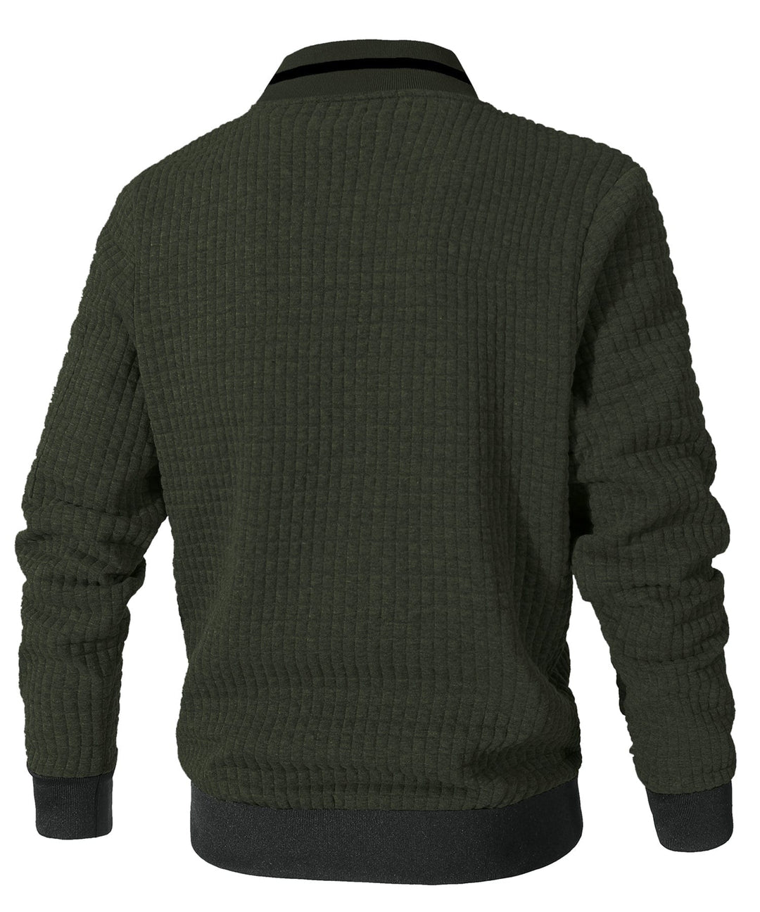 Everyday Warmth Unisex Jacket, folded neatly, emphasizing its compact and travel-friendly design.