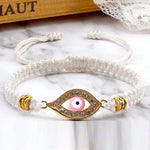 White Pink Evil Eye