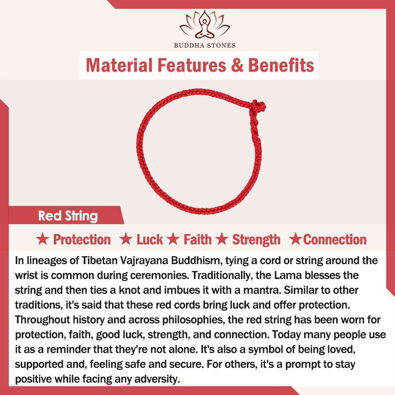 Unisex Evil Eye Red String Bracelet for Protection & Luck - Lexians