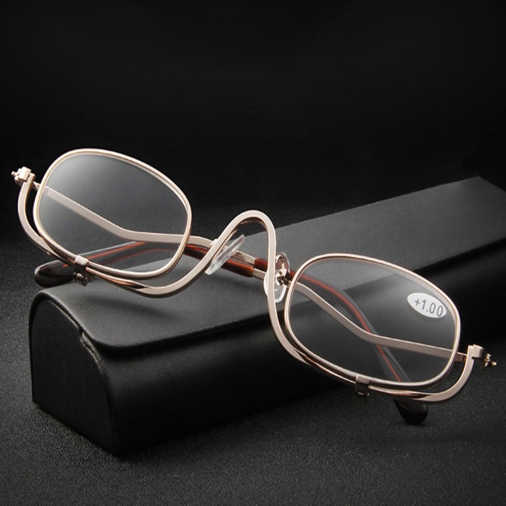 Unisex beauty magnifying glasses, a vision aid for perfect cosmetic application and precision.