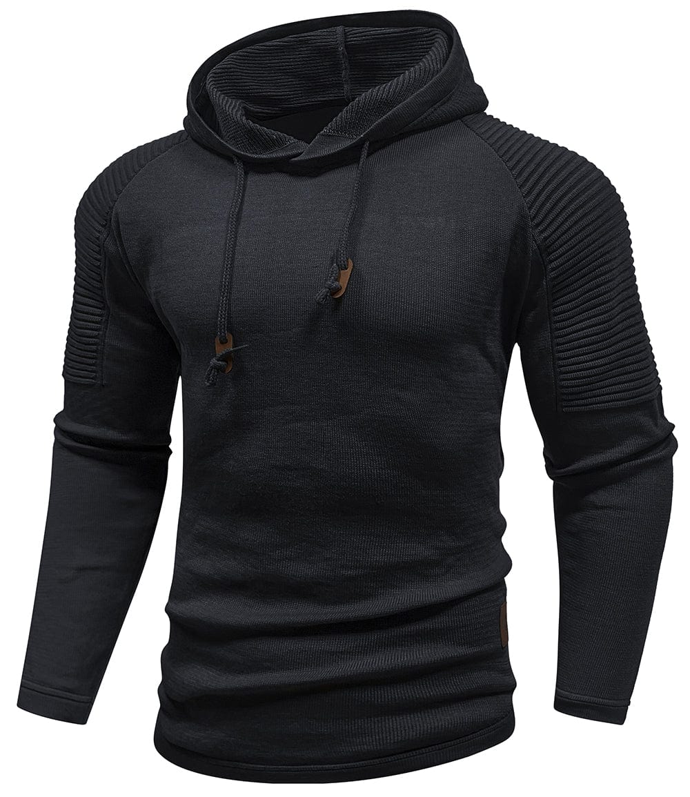 Close-up of the fleece material on the comfortable Unisex Frontier Style Hoodie