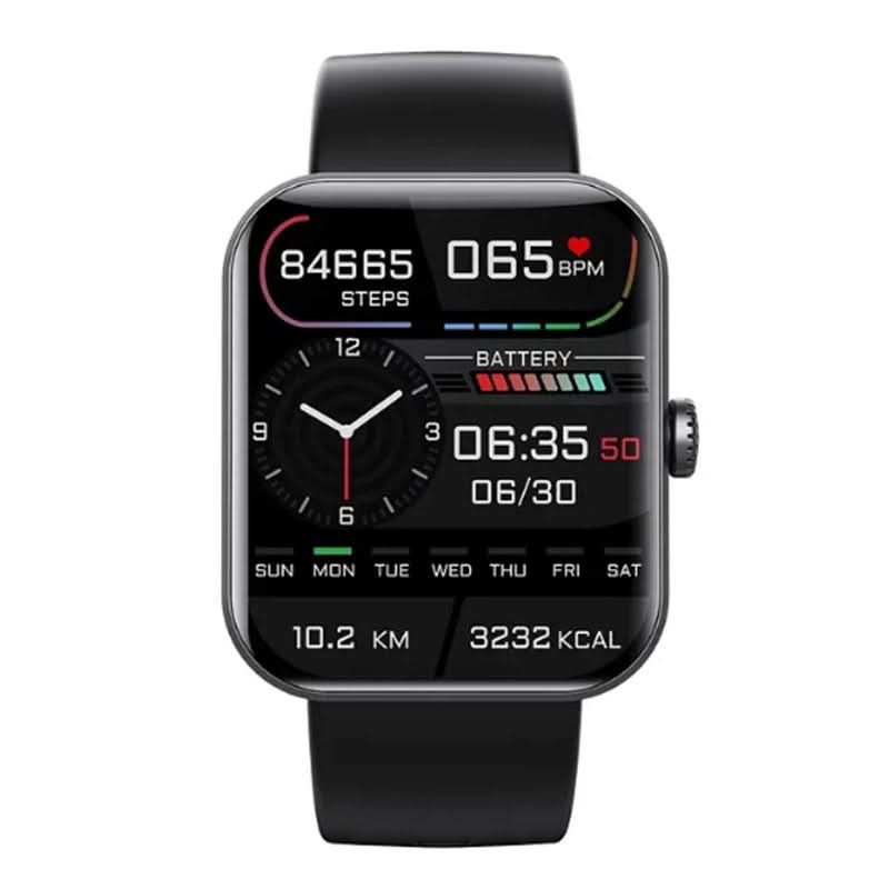 Smart health watch for non-invasive blood sugar, heart rate, blood pressure & sleep tracking.