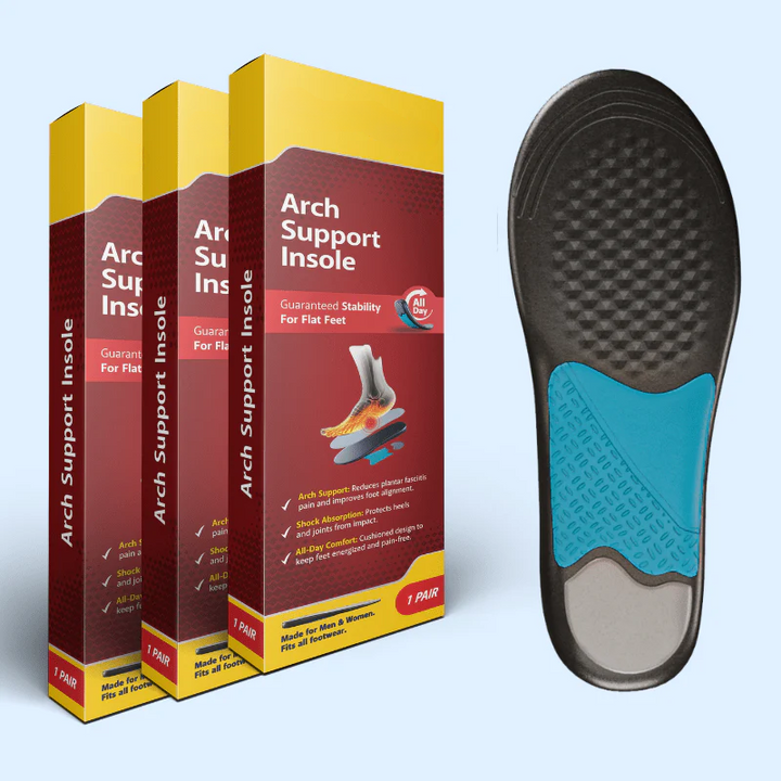 Unisex footwear accessories: heavy duty arch support insoles for active and comfortable wear