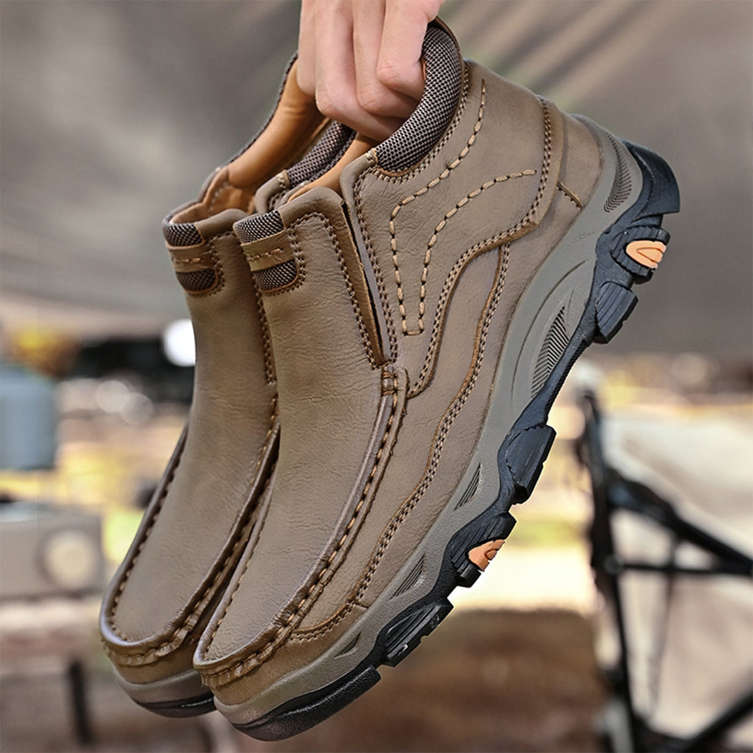 High top orthopedic shoes for men and women, featuring slip resistance