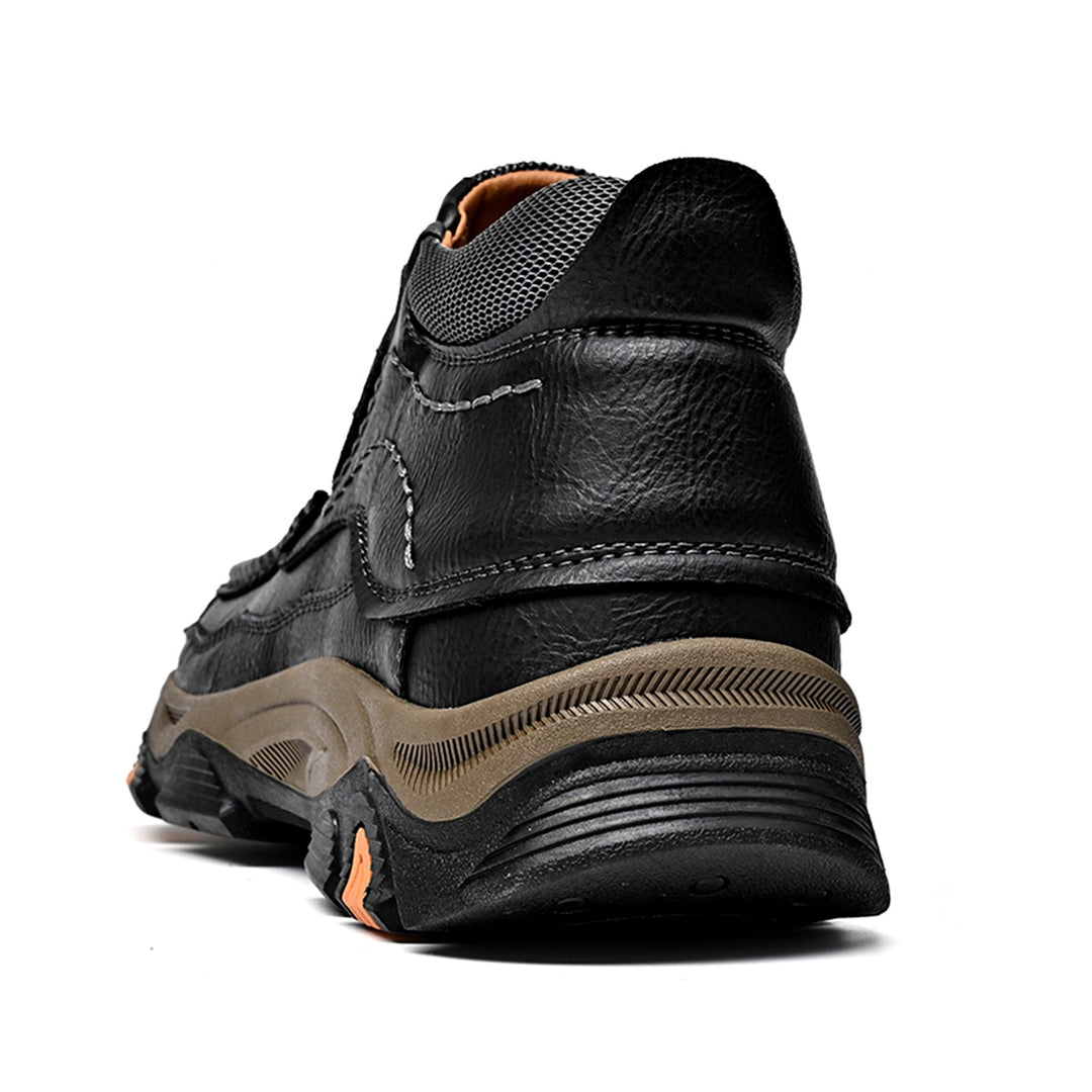 Orthopedic high top shoes, ideal for individuals needing extra support