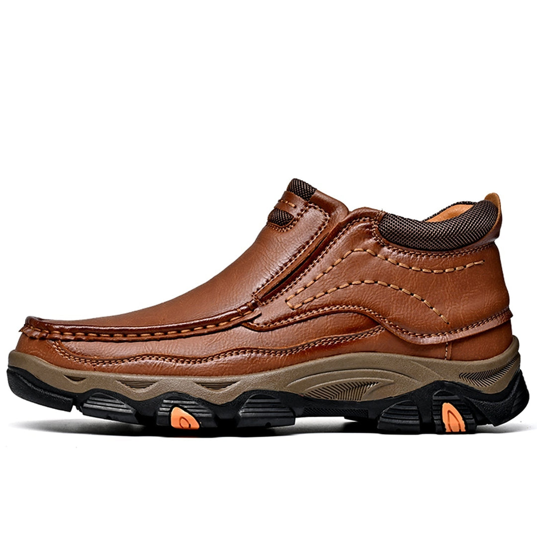 Orthopedic high top shoes, suitable for both men and women, black color