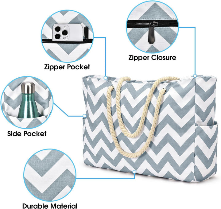 Sleek waterproof work tote, professional and practical for office environment.