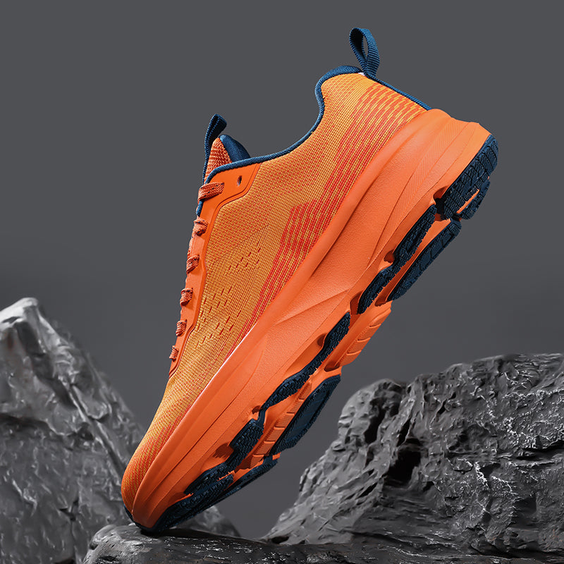 Bottom sole of unisex lightweight training shoes, showing grip for active sports and comfortable wear