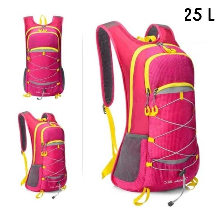 Compact & lightweight hiking backpack with multiple pockets. Essential outdoor gear for organized adventure.