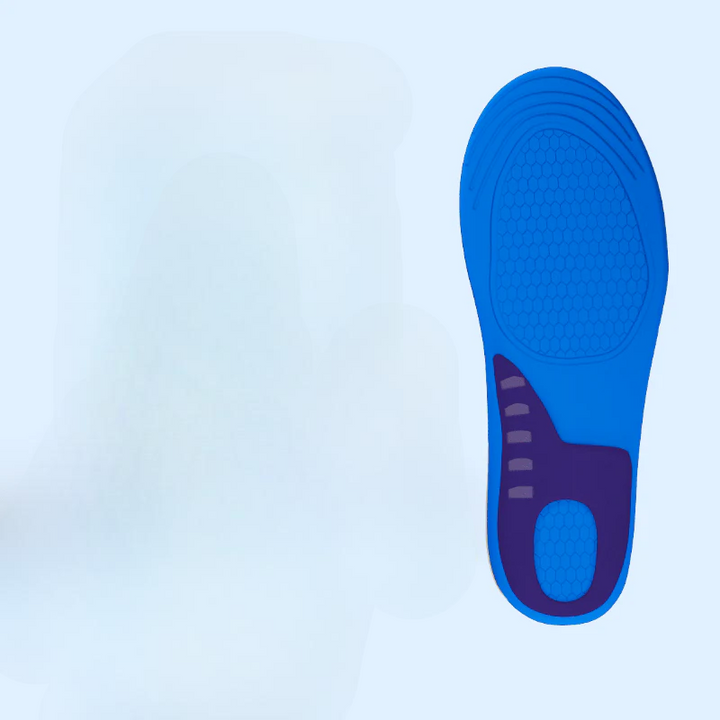 Unisex Memory-Foam Gel Sport Orthotic Insoles (2-Pack)