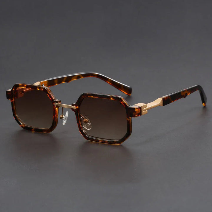 Lightweight unisex octagon sunglasses, offering UV400 protection and modern style