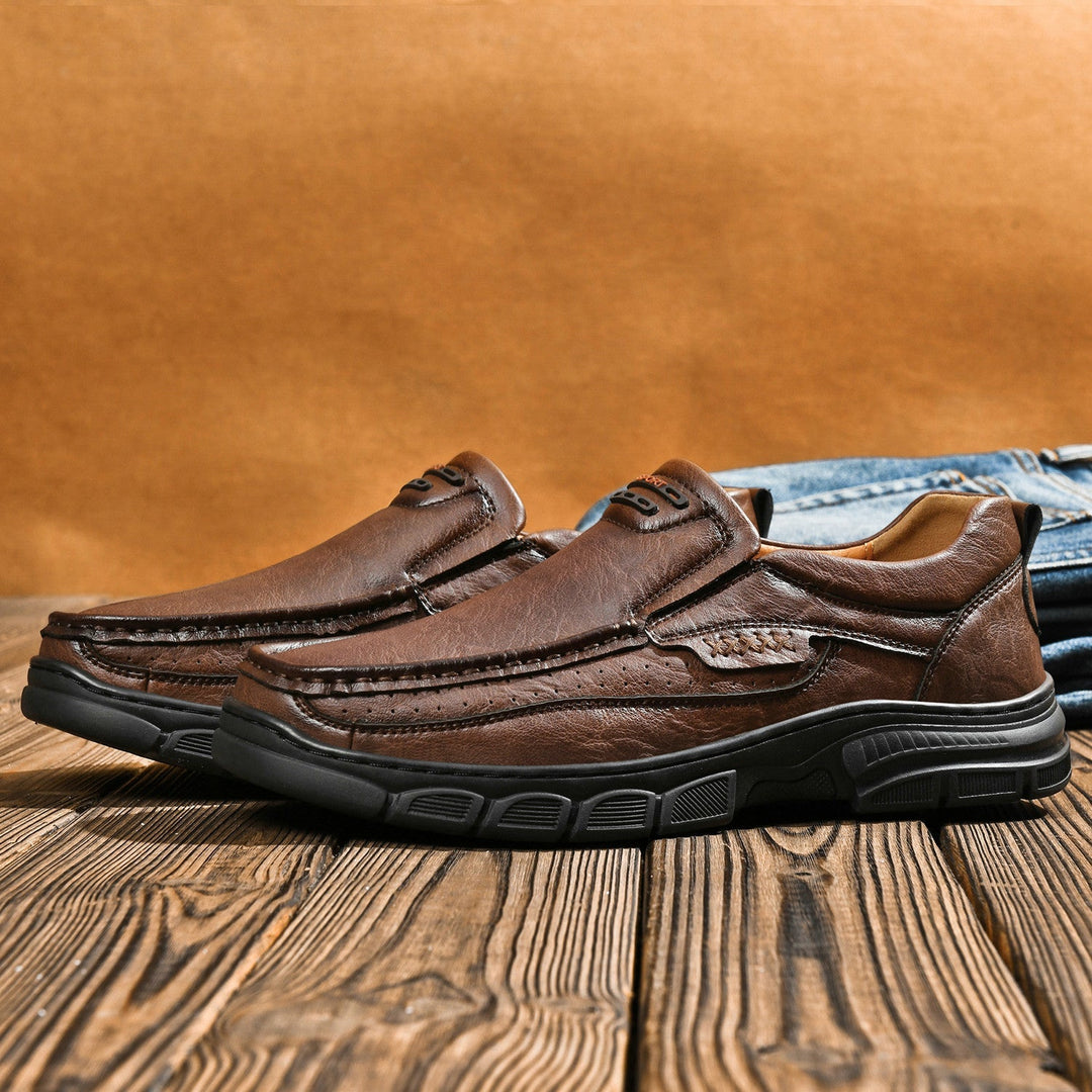 Side view of comfortable unisex orthopedic boots, emphasizing the arch support for daily wear