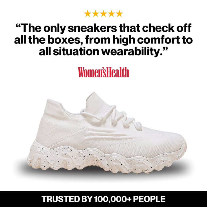 Foot health solution: Unisex orthopedic shoes, high-quality compression socks, and arch support insoles.
