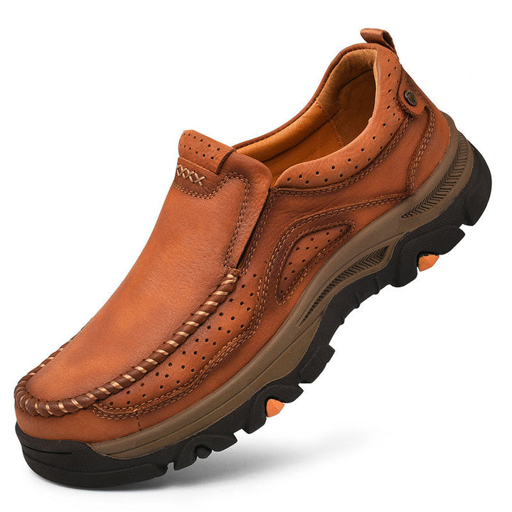 Close-up of the ankle support on a Unisex Orthopedic Transition Boot, ensuring stability.