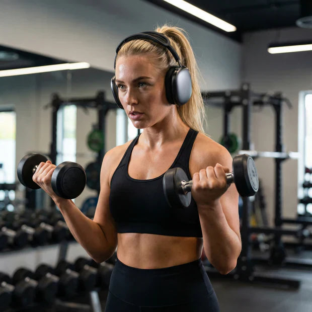 Premium over-ear Bluetooth headphones, perfect for travel, work, and everyday audio.