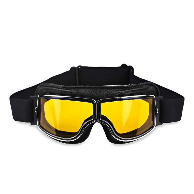 Unisex over-glasses goggles with anti-fog & UV protection for clear vision.