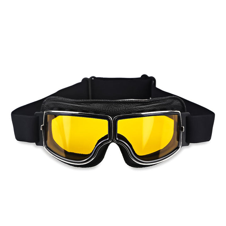 Unisex over-glasses goggles with anti-fog & UV protection for clear vision.