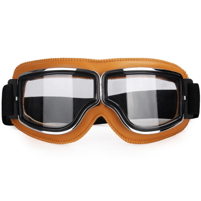 Premium over-glasses goggles, anti-fog, UV protection, ideal for motorcycle & outdoor use.