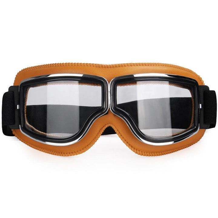 Premium over-glasses goggles, anti-fog, UV protection, ideal for motorcycle & outdoor use.