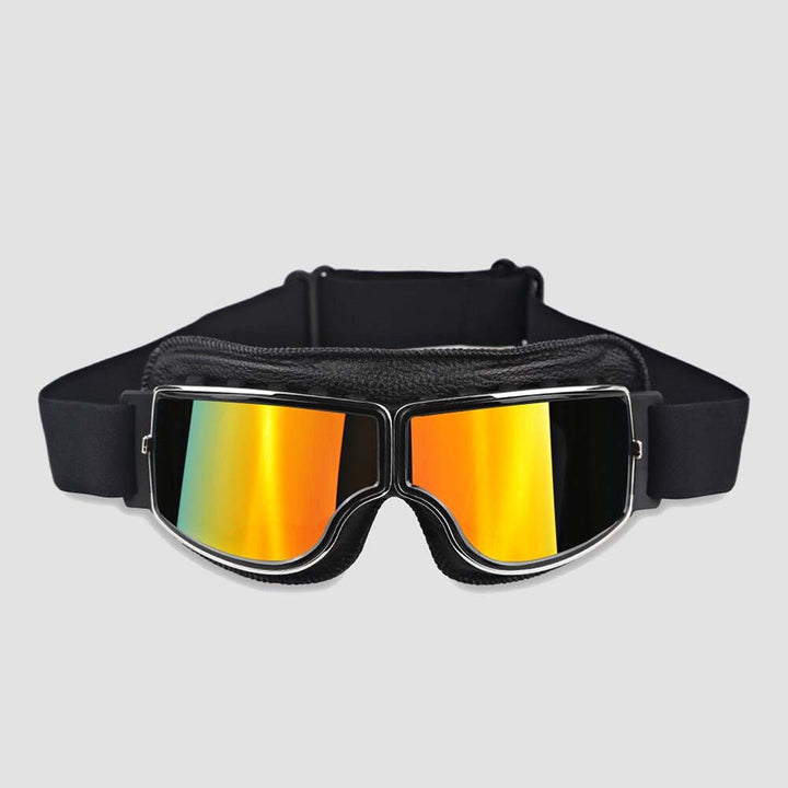 Clear lens over-glasses safety goggles, anti-fog, UV protection, helmet compatible.