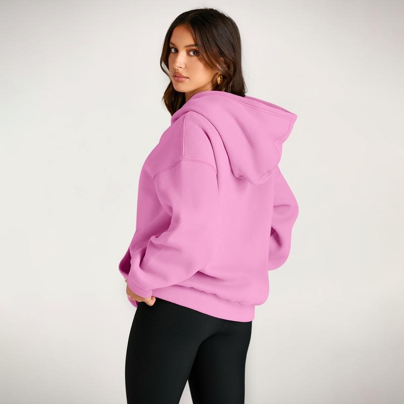 Close-up of the heavyweight cotton blend fabric of the comfy oversized unisex hoodie for optimal coziness