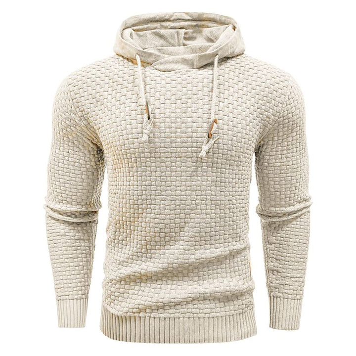Stylized shot of Phantom Fleece Hoodie in an indoor setting, clean & modern aesthetic