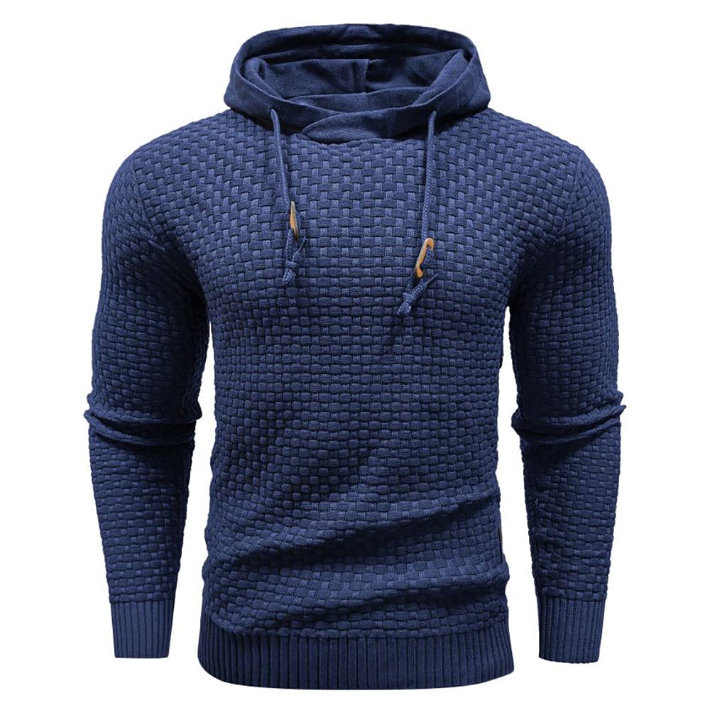 Phantom Unisex Hoodie, detailed stitching on seams, high-quality cotton blend material