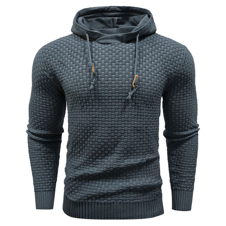 Folded Phantom Fleece Hoodie, showcasing compact design, easy to store and travel with
