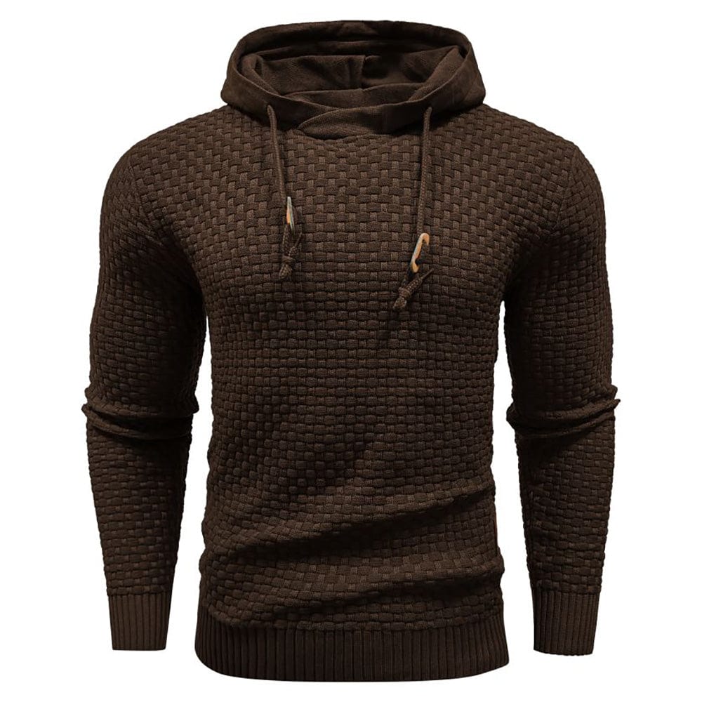 Close-up of Phantom hoodie drawstring and metal eyelets, quality casual outerwear details