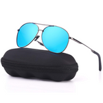Gray frame - Blue lens