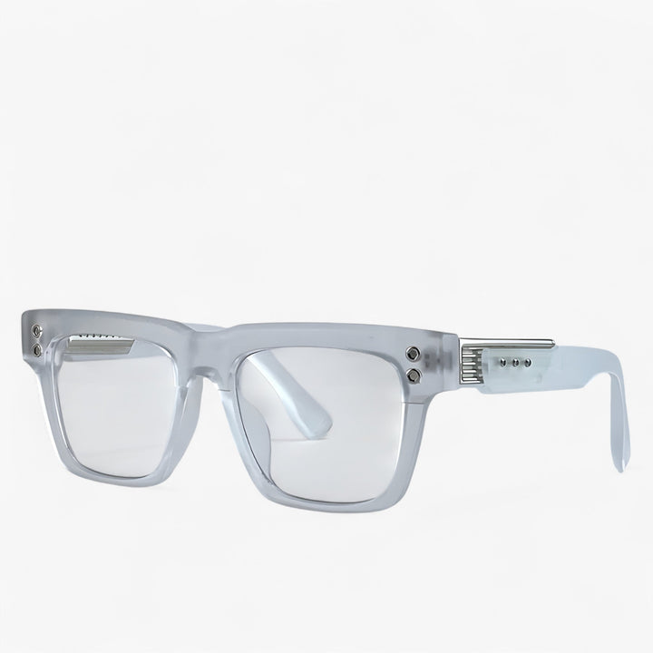 Trendy unisex polarized steampunk sunglasses, combining retro charm with UV defense.