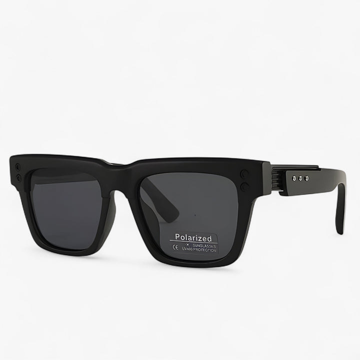 Unisex vintage polarized sunglasses, a unique steampunk accessory with UV protection.