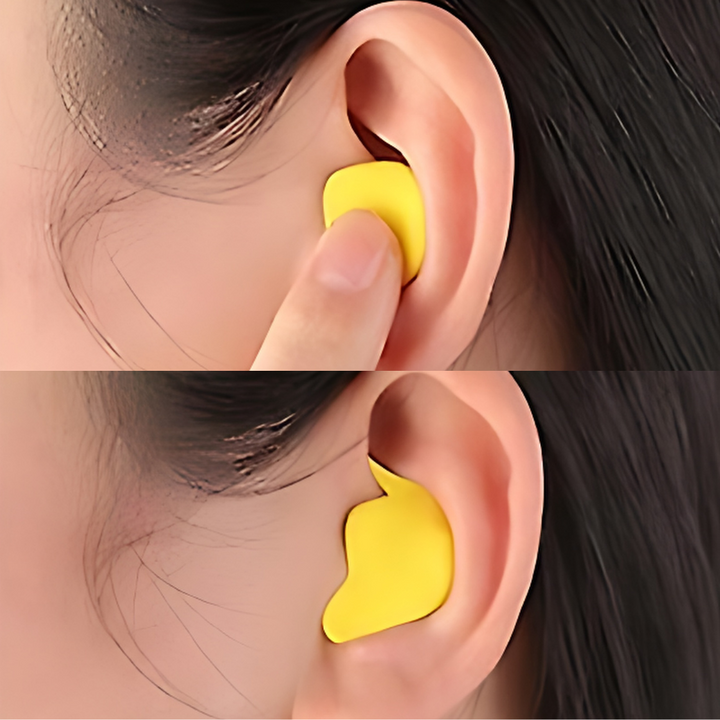 Premium unisex noise cancelling earplugs. Waterproof, reusable, & sound dampening for ultimate comfort.
