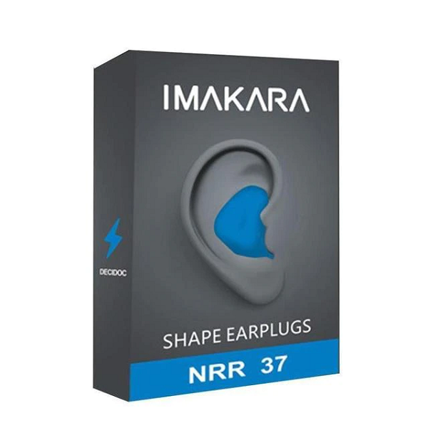 Comfortable unisex soundproof earplugs for effective noise reduction, ideal for sleep, study & focus.