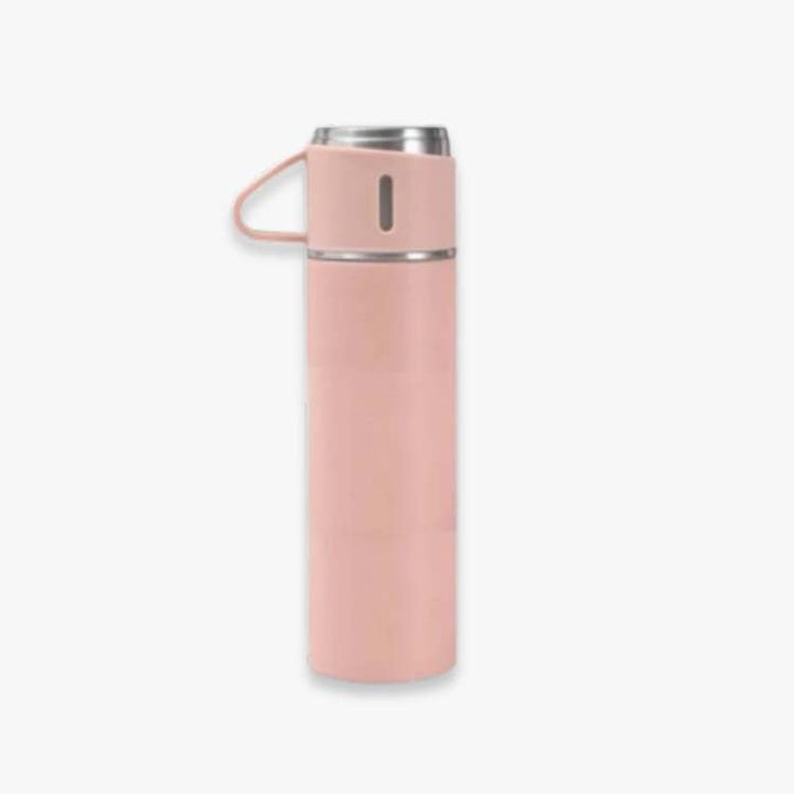 Stainless steel insulated bottle for superior hot & cold retention. Unisex, reusable.