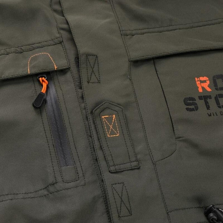 Couple wearing matching Unisex Ultralight Outdoor Parkas, illustrating its unisex appeal & outdoor use