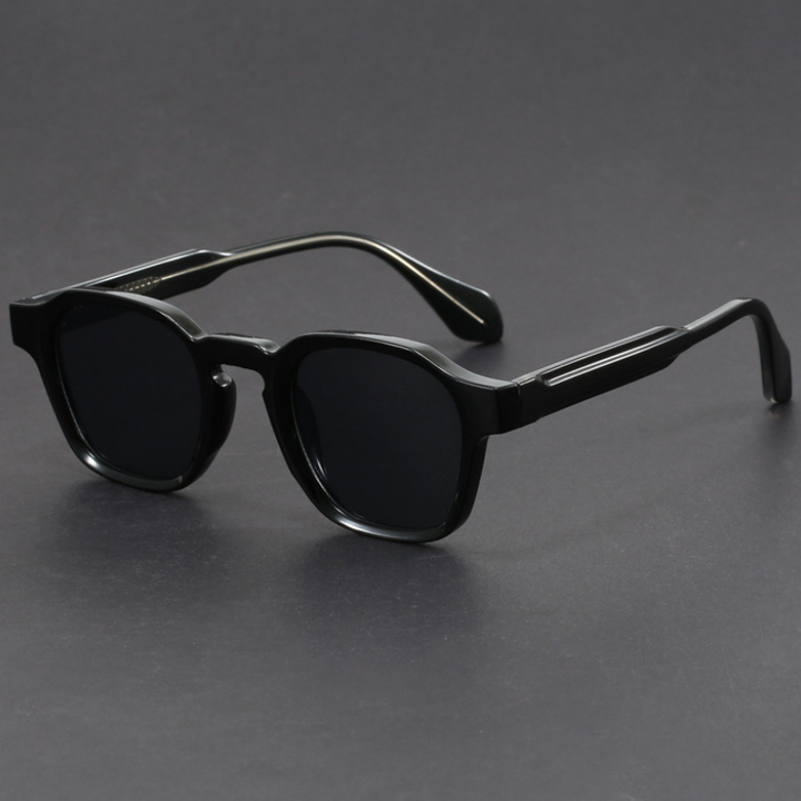 These vintage square sunglasses offer a cool, retro look for both men and women