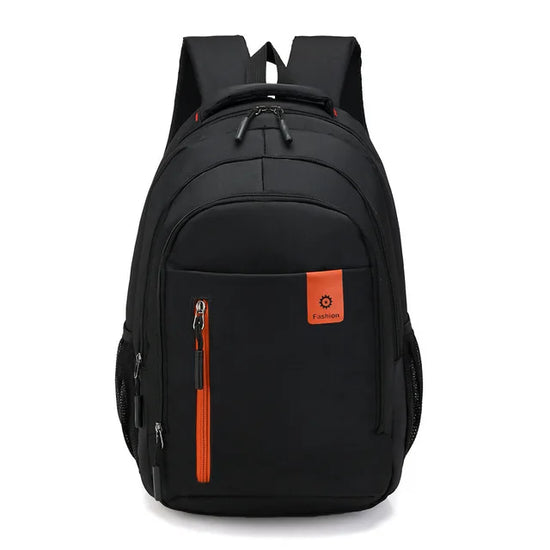 Spacious school backpack, waterproof design protects books & electronics, with easy access multiple pockets.