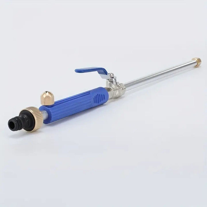 Multi-functional garden hose pressure sprayer for patio cleaning, windows, and home improvement tasks.