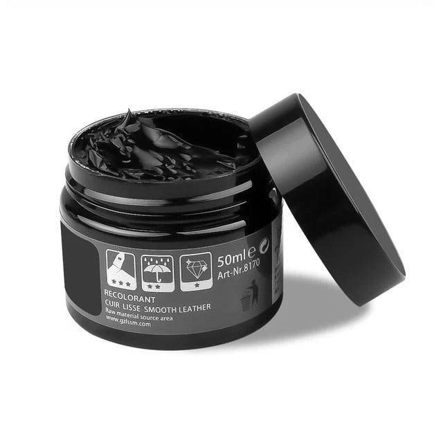 Universal Leather & Vinyl Repair Gel for cracks & tears in furniture, car interiors, shoes & bags.