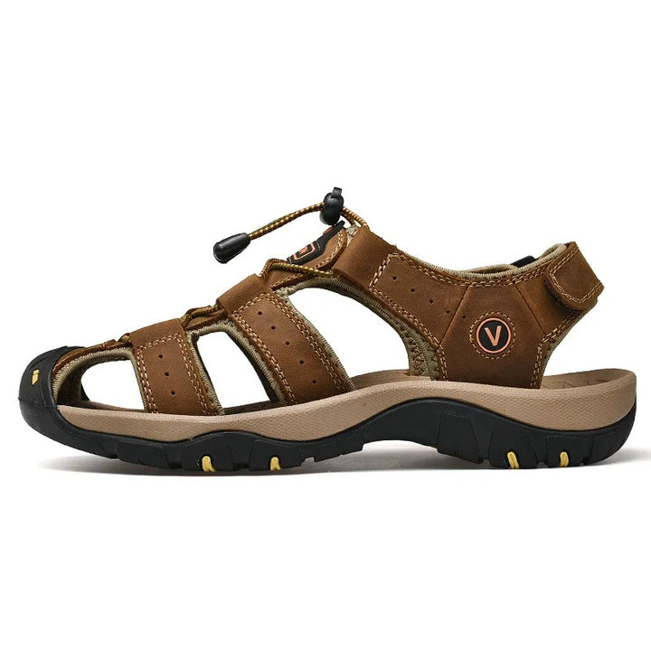 Men's Outdoor Trekking Sandals with Mesh Upper