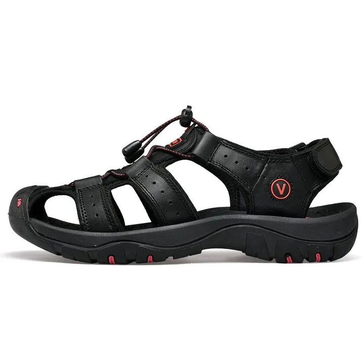 Men's Outdoor Trekking Sandals with Mesh Upper