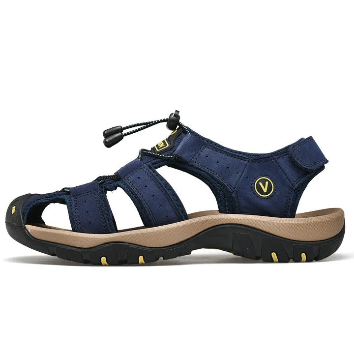 Men's Outdoor Trekking Sandals with Mesh Upper
