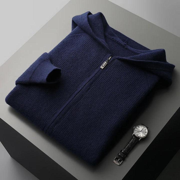 Valletta men's soft comfort hoodie in a classic fit, designed for warmth, leisure, and daily wear.