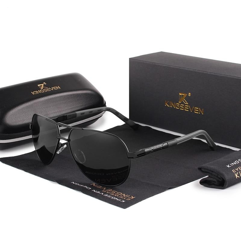 Men's outdoor style vintage polarized sunglasses, excellent UV400 protection for all activities.