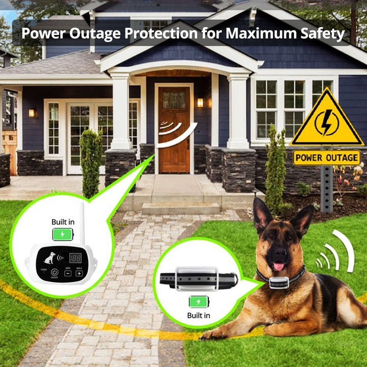 Wireless Dog Fence System with Adjustable Collar - Lexians