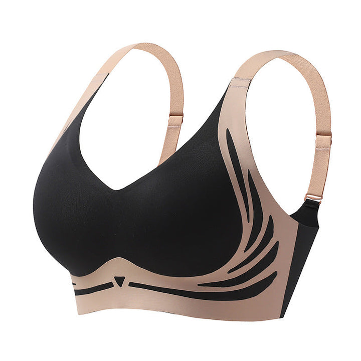 Soft wireless push-up bra for women, designed for ultimate comfort, support, and a natural lifting look.