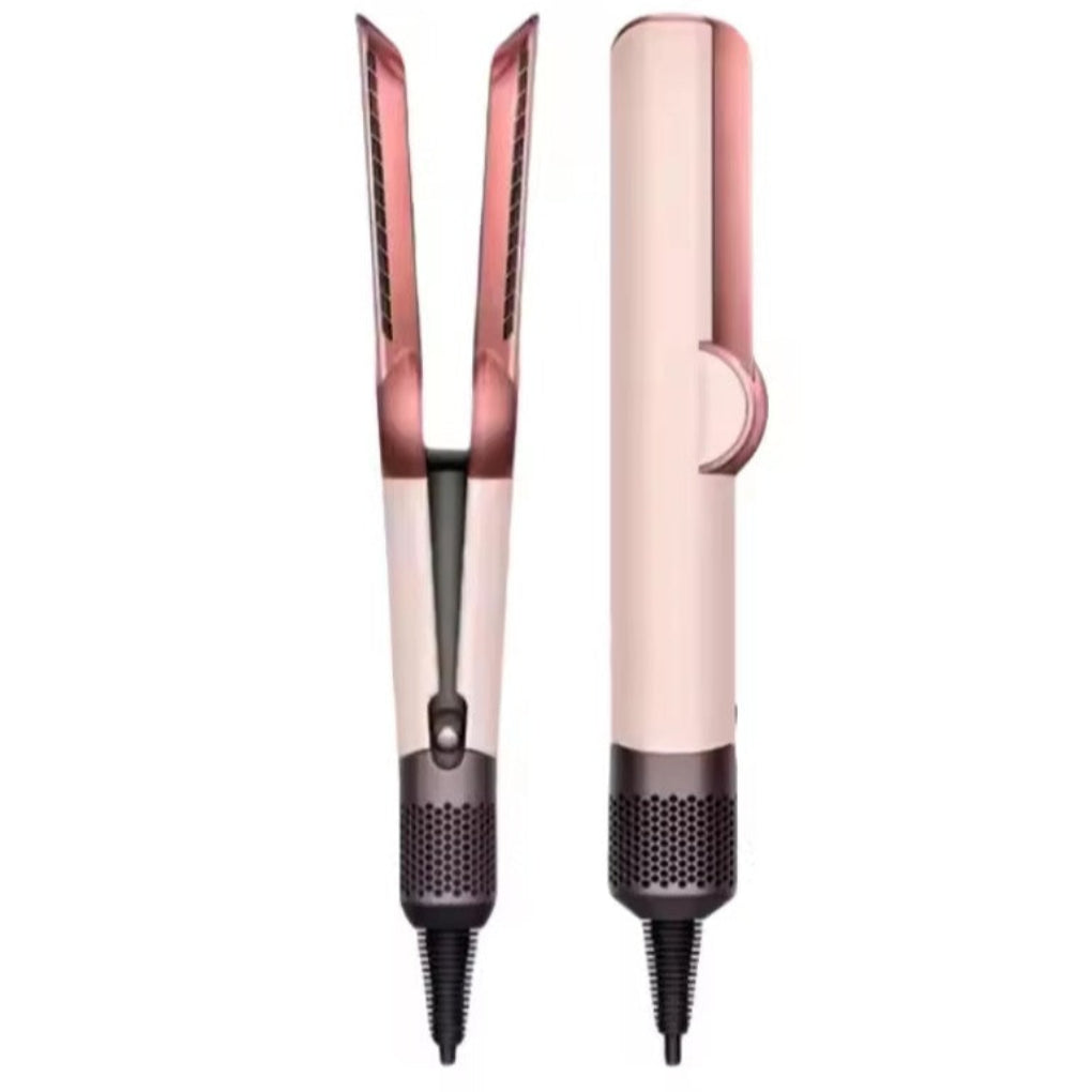 Women's 2-in-1 hair dryer and straightener for quick, salon-quality styling. Achieve smooth, sleek hair effortlessly.