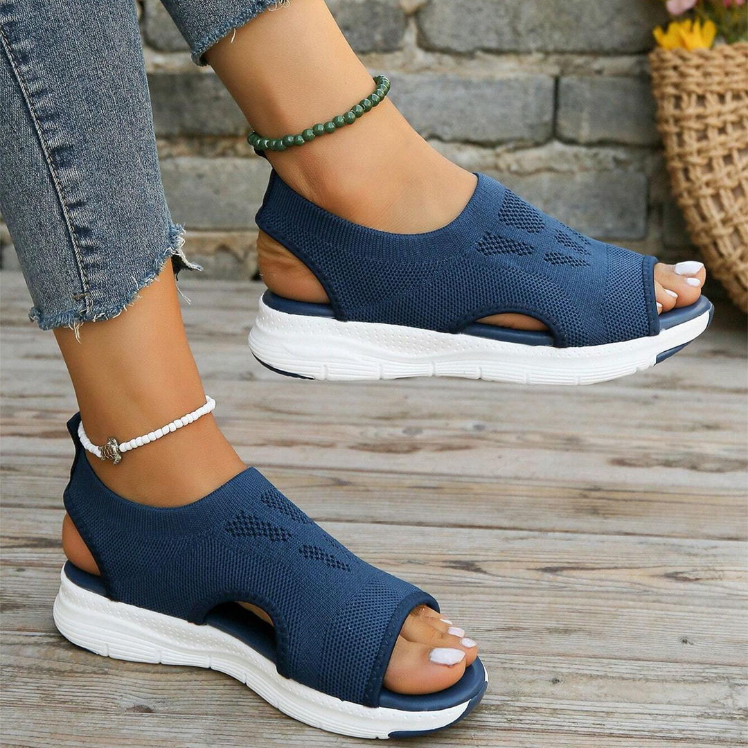 Women's orthopedic comfort shoes, excellent for long walks & standing all day with support.