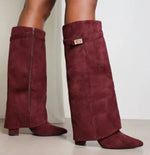 Red Suede Plush